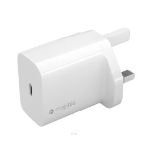 309408_2 Mophie Wall Adaptor USB C PD 30W White - 401211464
